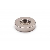 Неодимовый магнит диск 8х2 мм с зенковкой 3,5/7,5 мм