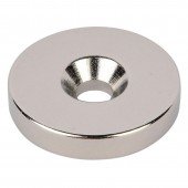  Неодимовый магнит диск 20х5 мм с зенковкой 10/4.5 мм