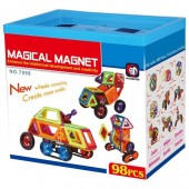 Магнитный конструктор Magical Magnet 98 деталей