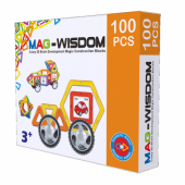 Магнитный конструктор Mag-Wisdom 100 деталей