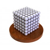 Куб из магнитных шариков 5 мм (жемчужный), 216 элементов